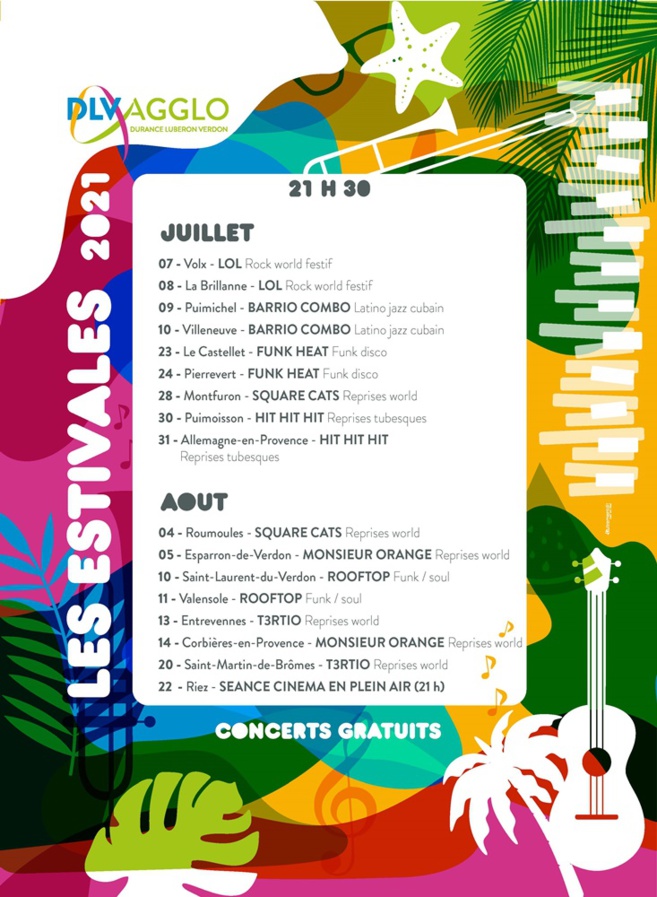 Les estivales sont de retour Les estivales sont de retour