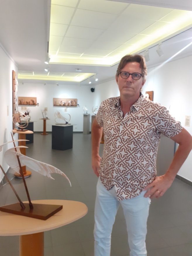  Olivier Logerot sculpteur de marine expose à Sisteron