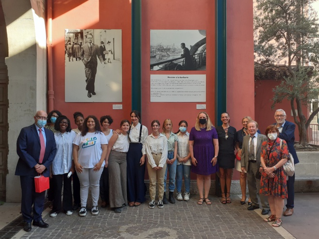 PROJET VILLA AIR BEL #3 : INAUGURATION D'UNE EXPOSITION AU LYCEE MONTGRAND PROJET VILLA AIR BEL #3 : INAUGURATION D'UNE EXPOSITION AU LYCEE MONTGRAND