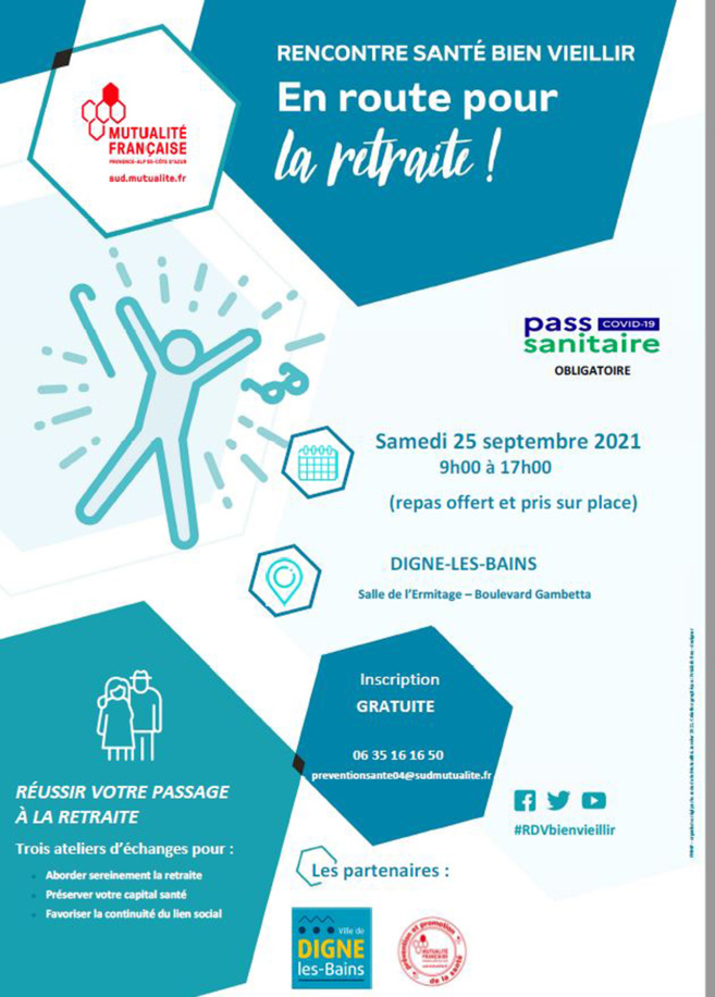 La mutualité française organise un stage de préparation à la retraite La mutualité française organise un stage de préparation à la retraite