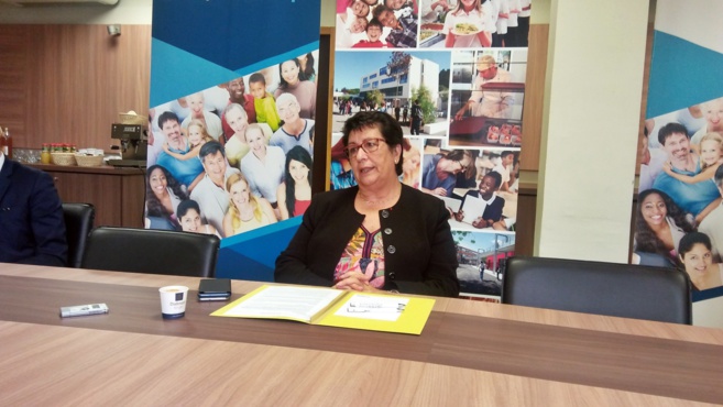 Le département est de retour déclare Eliane Barreille Le département est de retour déclare Eliane Barreille