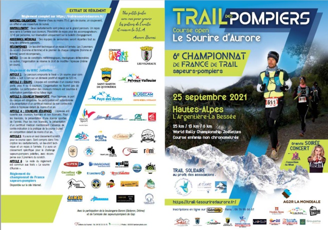 Le "Trail le sourire d'Aurore" Pour vaincre la SLA sera organisé ce samedi 25 septembre ! Le "Trail le sourire d'Aurore" Pour vaincre la SLA sera organisé ce samedi 25 septembre !