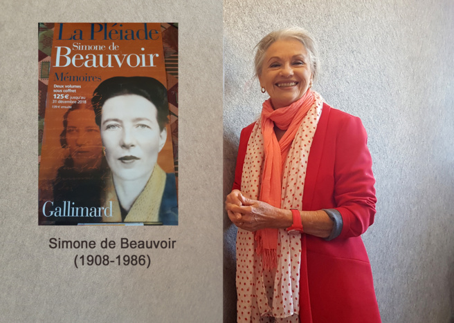 Simone de Beauvoir et Jacqueline Hennegrave Simone de Beauvoir et Jacqueline Hennegrave