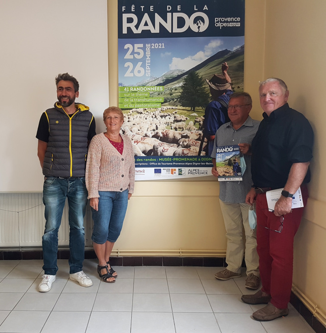 Mathieu Vincent, Aline et Jean-Marie Danthez, et Bernard Teyssier Mathieu Vincent, Aline et Jean-Marie Danthez, et Bernard Teyssier