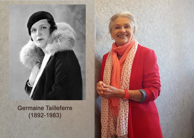 Germaine Tailleferre et Jacqueline Hennegrave Germaine Tailleferre et Jacqueline Hennegrave
