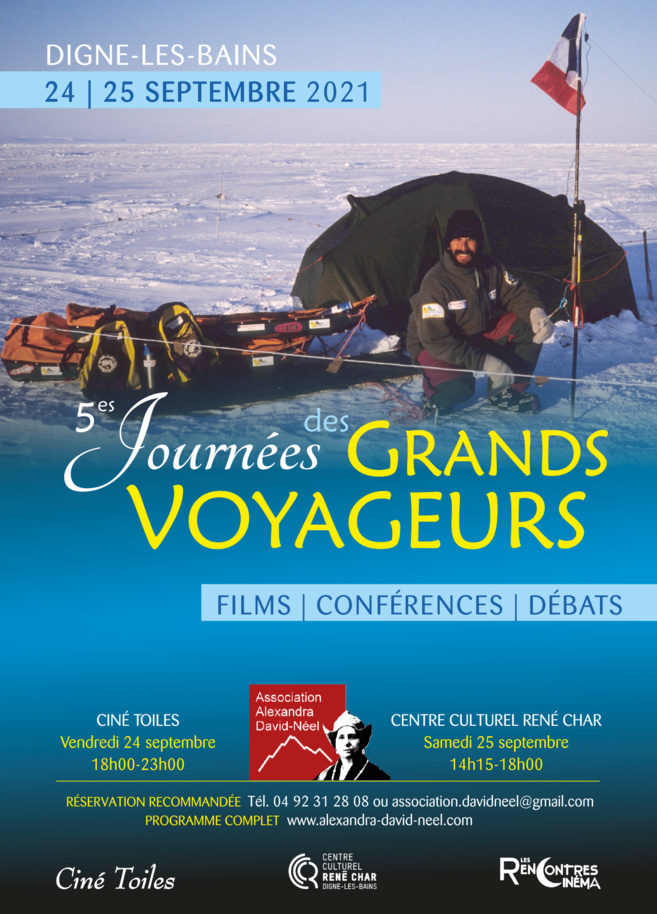Bruno Lambert à Digne pour les journées des grands voyageurs Bruno Lambert à Digne pour les journées des grands voyageurs