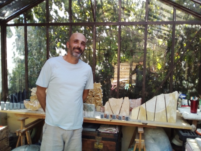 Portrait d'un sculpteur de marbre Portrait d'un sculpteur de marbre