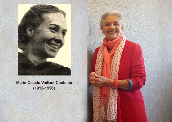 Marie-Claude Vaillant-Couturier et Jacqueline Hennegrave