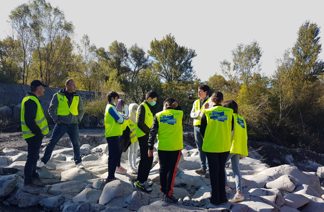 BTP 04 : des collégiens dignois en visite sur un chantier BTP 04 : des collégiens dignois en visite sur un chantier