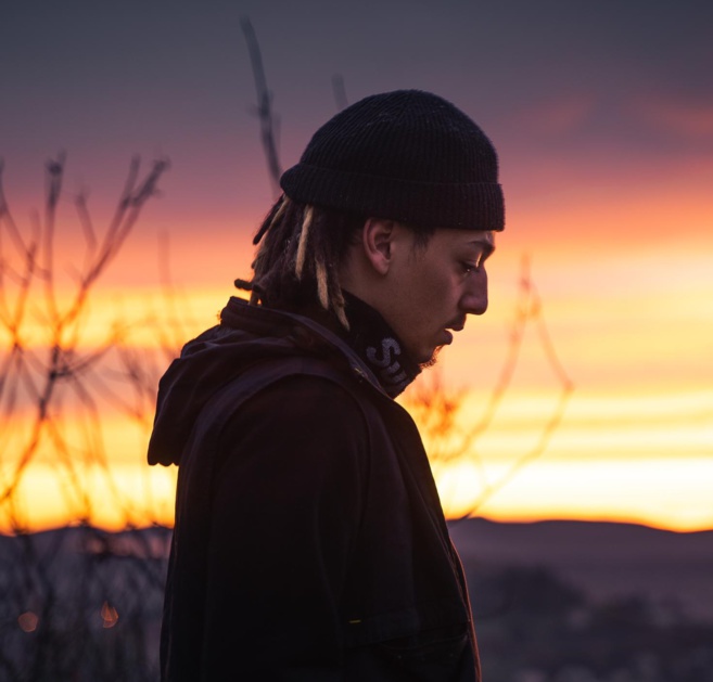 Portrait d'artiste du rappeur KARMA Portrait d'artiste du rappeur KARMA