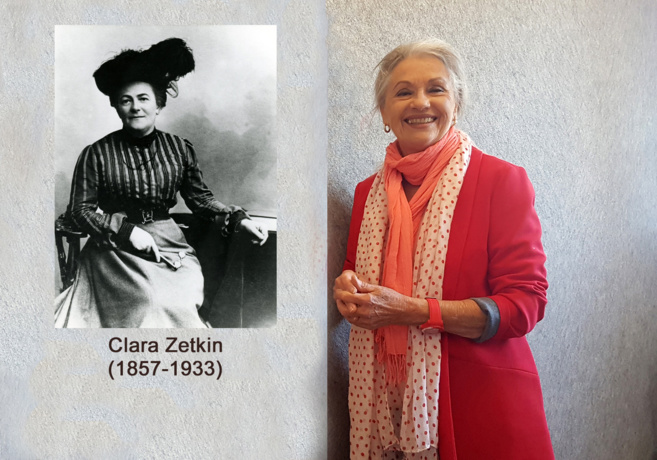 Clara Zetkin et Jacqueline Hennegrave