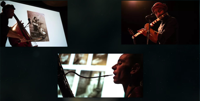 "Là où vont nos pères": un spectacle BD-concert "Là où vont nos pères": un spectacle BD-concert