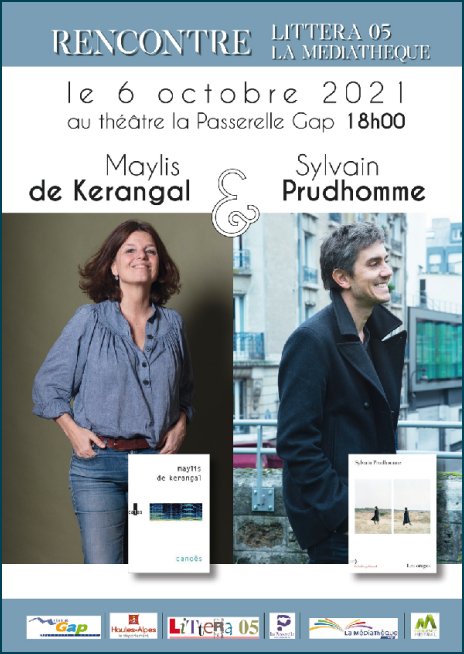 Rencontre Maylis de Kerangal et Sylvain Prudhomme