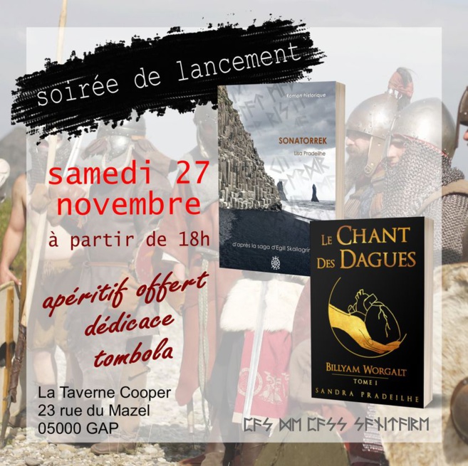 Journée dédicace et vernissage pour Sandra Pradeilhe Journée dédicace et vernissage pour Sandra Pradeilhe