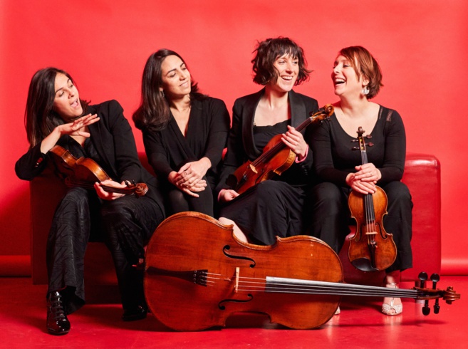 Quatuor Zaïde, c'est ce soir au TDB ! Quatuor Zaïde, c'est ce soir au TDB !