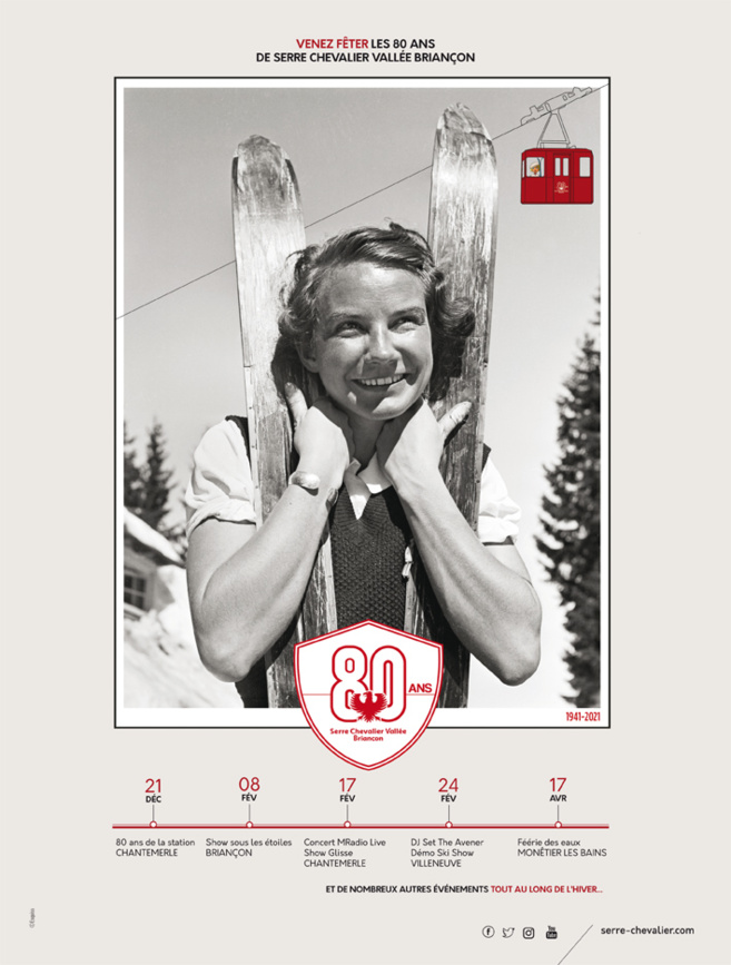 venez fêter les 80 ans de Serre Chevalier ! venez fêter les 80 ans de Serre Chevalier !