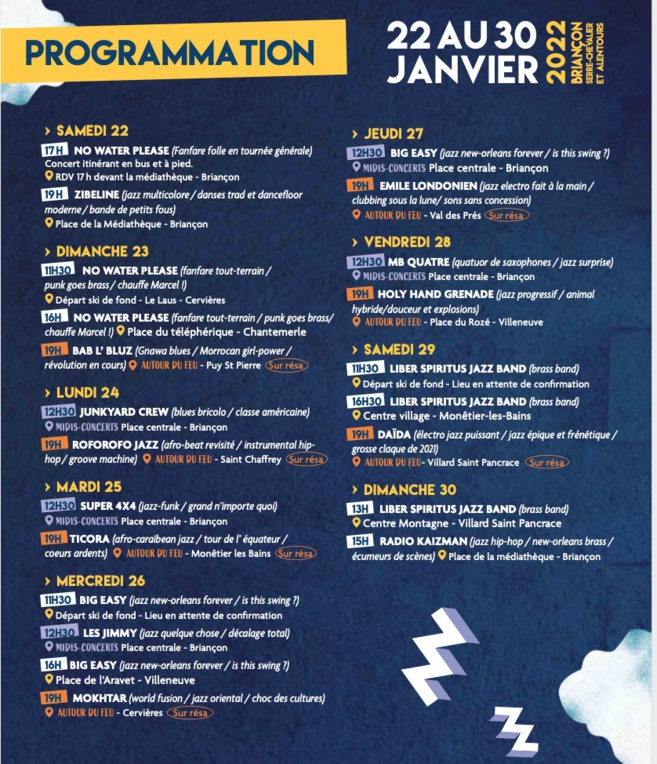 Une quinzième édition à l'air libre pour l'Altitude Jazz Festival Une quinzième édition à l'air libre pour l'Altitude Jazz Festival