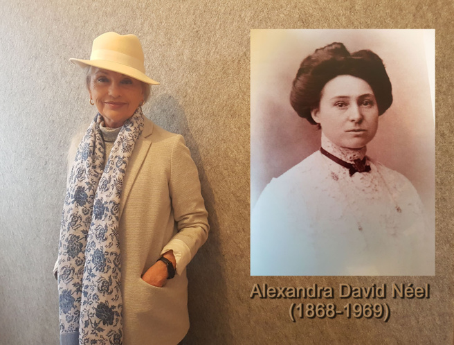 Alexandra David Néel et Jacqueline Hennegrave Alexandra David Néel et Jacqueline Hennegrave