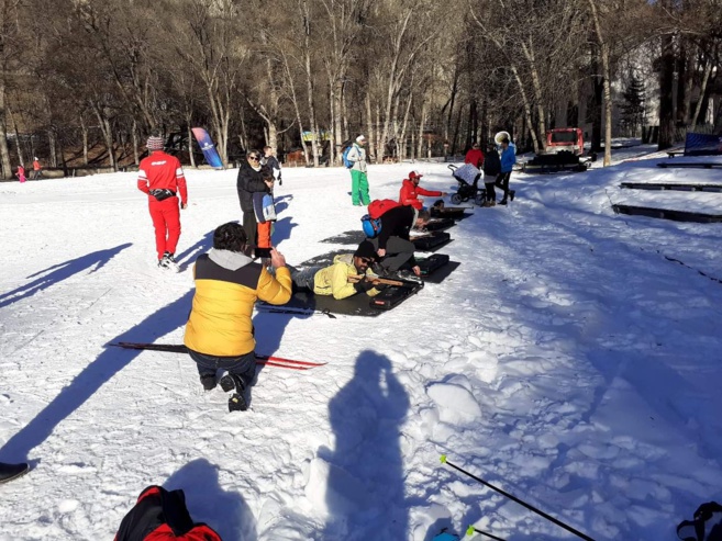 En route pour les J.O de pékin à Briançon ! En route pour les J.O de pékin à Briançon !