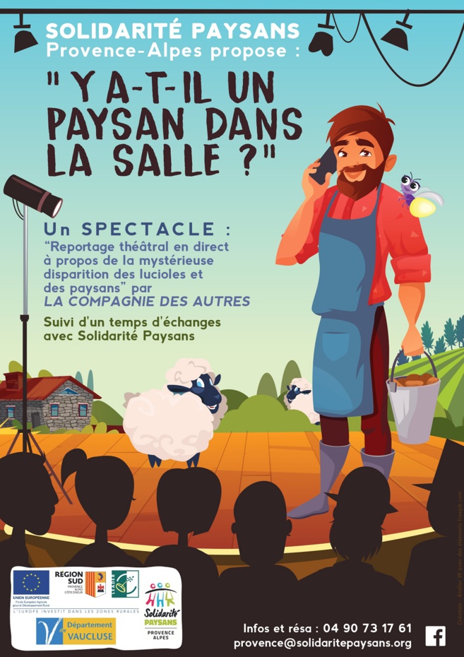 « Y a-t-il un paysan dans la salle ? » « Y a-t-il un paysan dans la salle ? »