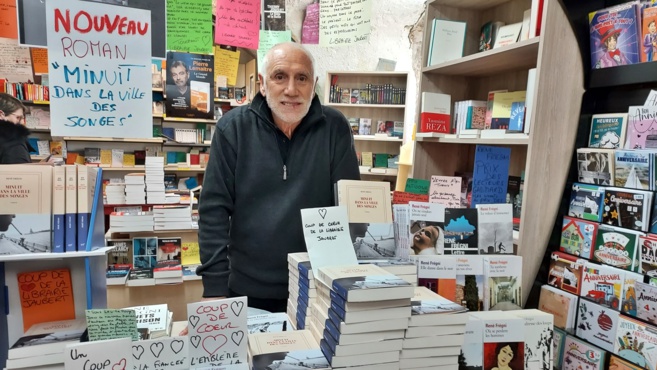 René Frégni à Riez : un matin au pays des livres