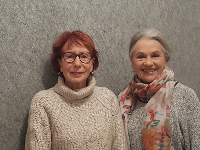 Régine Ailhaud-Blanc et Jacqueline Hennegrave Régine Ailhaud-Blanc et Jacqueline Hennegrave