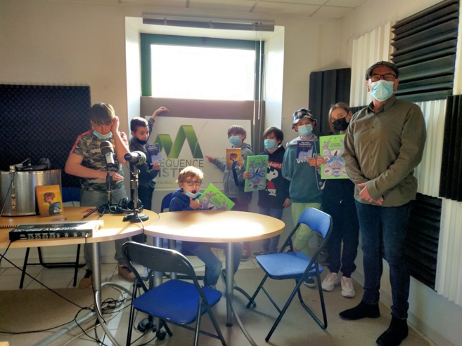 Le jour J avec James pour la partie radiophonique