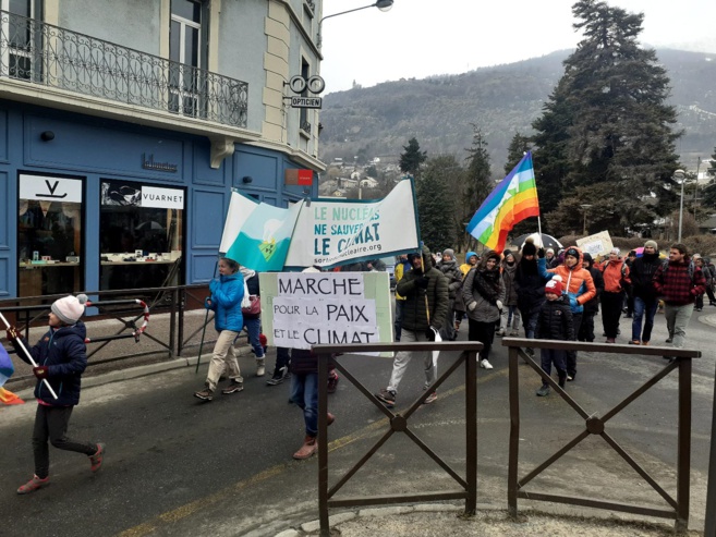 Une marche pour le climat et la paix à Briançon Une marche pour le climat et la paix à Briançon