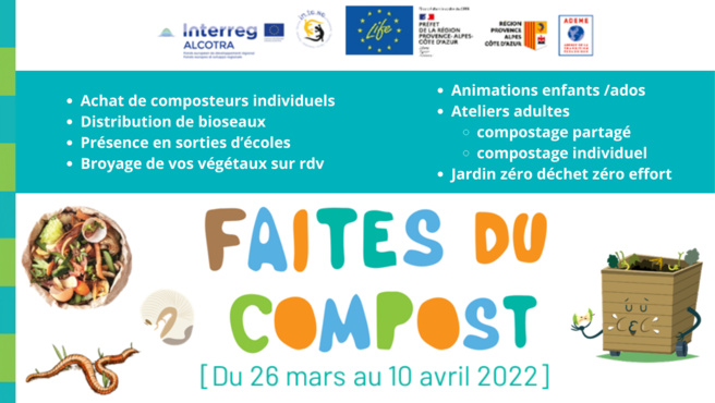 c'est partit pour la quinzaine du compostage ! c'est partit pour la quinzaine du compostage !