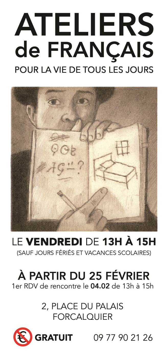Des ateliers de français gratuits ouverts à tous Des ateliers de français gratuits ouverts à tous