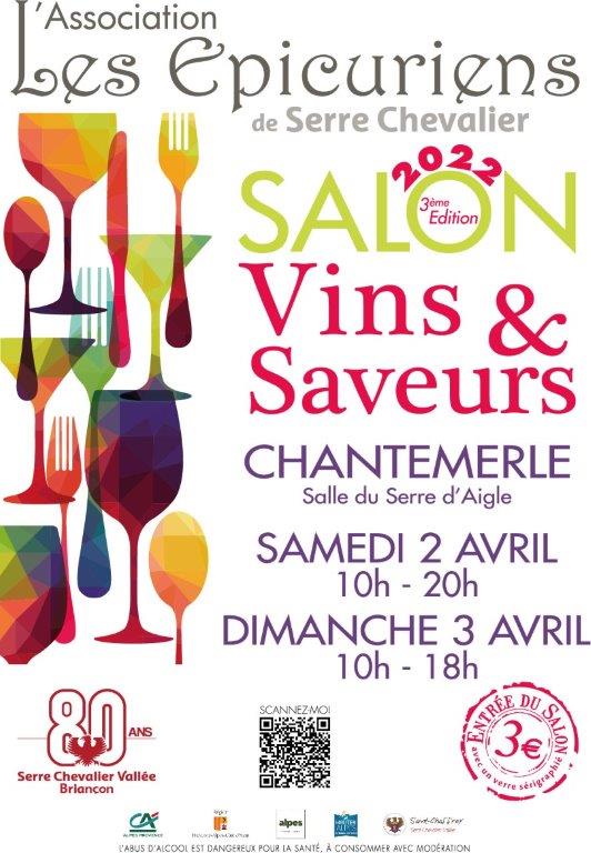 3 ème édition pour le Salon des vins et saveurs de Serre Chevalier 