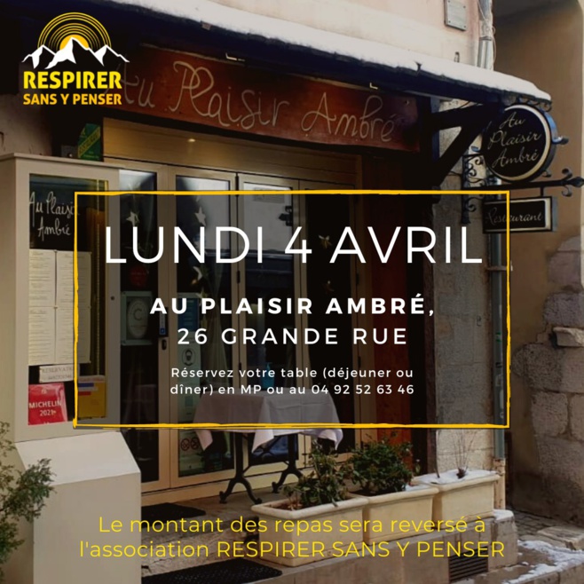 Nouveau rendez-vous culinaire associatif au plaisir ambré Nouveau rendez-vous culinaire associatif au plaisir ambré