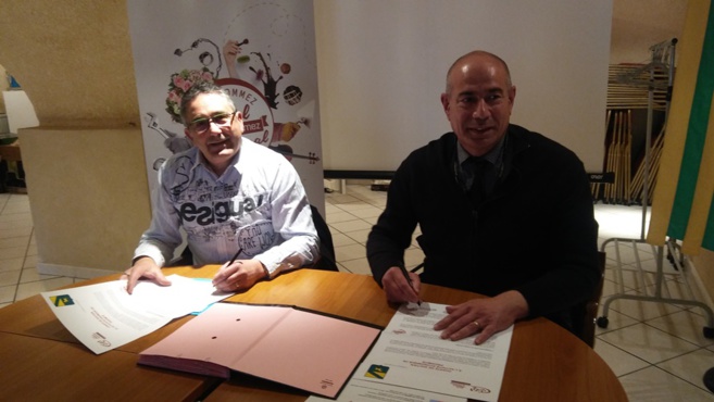 Les artisans et La Brillanne signent un partenariat Les artisans et La Brillanne signent un partenariat