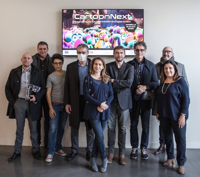 L'équipe organisatrice de Cartoon Next L'équipe organisatrice de Cartoon Next