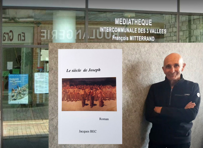 Jacques Bec sera à la médiathèque Mardi 12 avril 2022 à 18h Jacques Bec sera à la médiathèque Mardi 12 avril 2022 à 18h