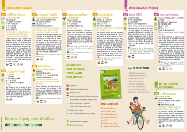 Agribio 04 : de ferme en ferme Agribio 04 : de ferme en ferme