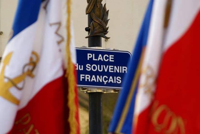 cérémonie à venir pour le comité du Souvenir Français cérémonie à venir pour le comité du Souvenir Français