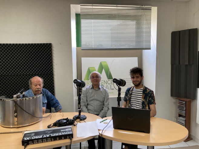 (de gauche à droite) Jack Burlot , François Malabave et Louai Barakat (de gauche à droite) Jack Burlot , François Malabave et Louai Barakat