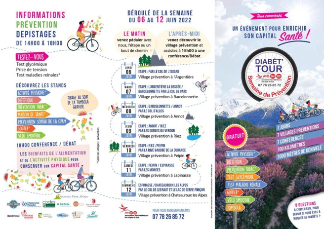 Diabè’Tour : un événement pour enrichir son capital santé Diabè’Tour : un événement pour enrichir son capital santé
