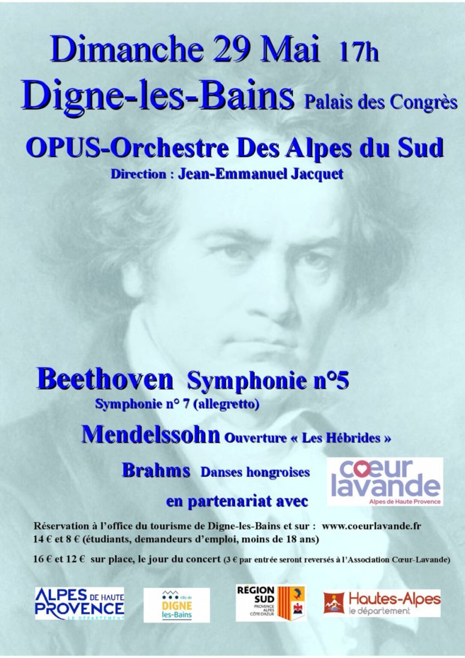 Concert de l'orchestre Opus sous la direction de Jean-Emmanuel Jacquet