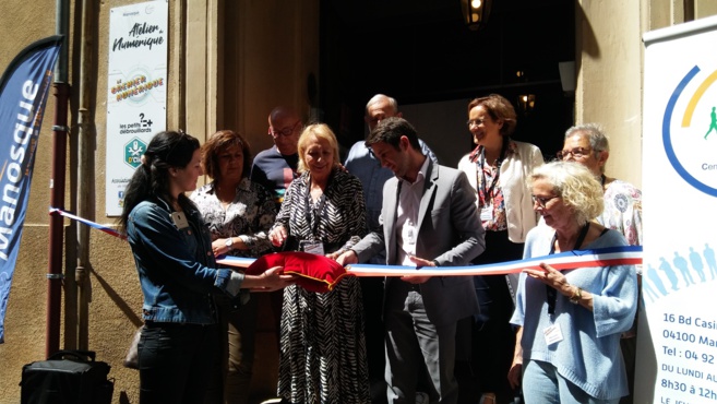 Manosque : le grenier numérique déménage et s’agrandit Manosque : le grenier numérique déménage et s’agrandit