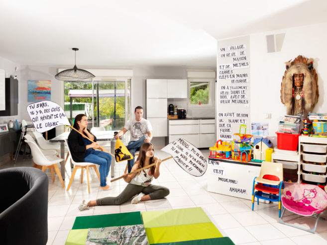 Une exposition autour de l’"Habitat dans notre région" 2/4 Une exposition autour de l’"Habitat dans notre région" 2/4