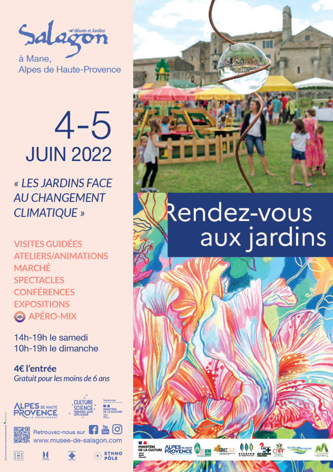 Les « Rendez vous aux jardins » à Salagon les 4 et 5 juin Les « Rendez vous aux jardins » à Salagon les 4 et 5 juin