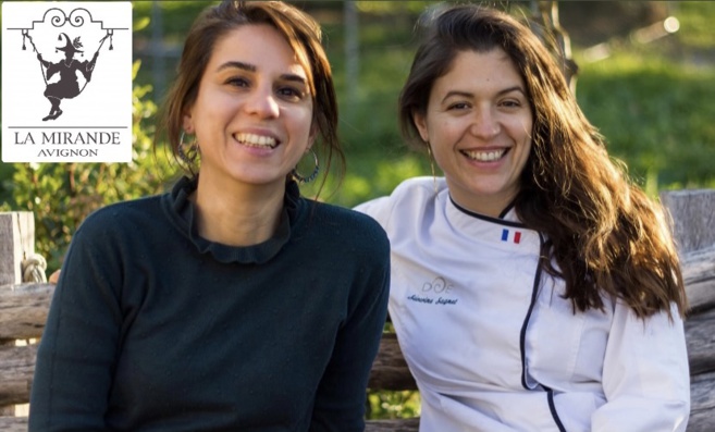 La Mirande ***** : cuisiner en pleine conscience avec Séverine Sagnet et Jessica Llop 