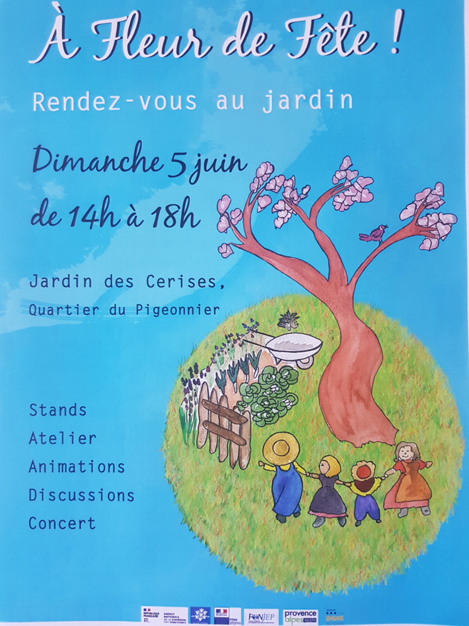 A fleur de fête à Digne les bains A fleur de fête à Digne les bains