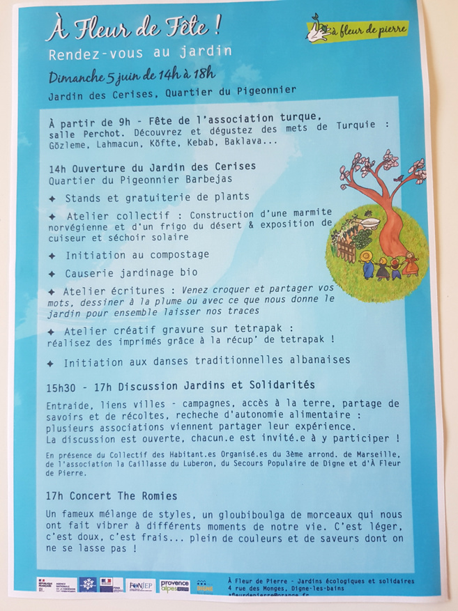 A fleur de fête à Digne les bains A fleur de fête à Digne les bains