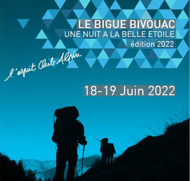 Un bivouac avec le club alpin français de Haute Provence Un bivouac avec le club alpin français de Haute Provence