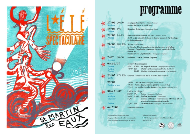 Un "Été Spectaculaire" à Saint-Martin-les-Eaux Un "Été Spectaculaire" à Saint-Martin-les-Eaux