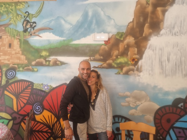 Une pause au Swim café Une pause au Swim café