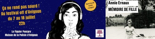 À voir ! #3 - Deux spectacles féministe à voir absolument au Figuier Pourpre, la Maison de la Poésie d'Avignon ! À voir ! #3 - Deux spectacles féministe à voir absolument au Figuier Pourpre, la Maison de la Poésie d'Avignon !